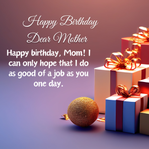 Happy Birthday Wishes For Mother