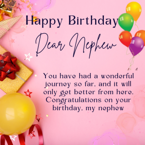 Happy Birthday Wishes For Nephew