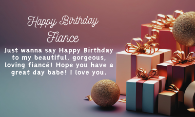 Happy Birthday Wishes For Fiance